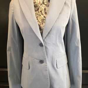Theory light blue blazer